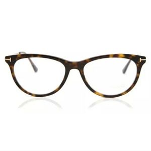Tom Ford Women's Havana Cat Eye (Eyeglasses)